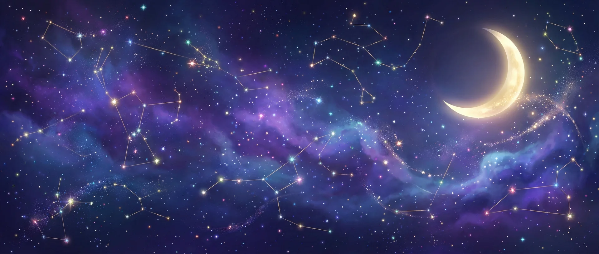 星空背景 - 极品家丁之远方来客 | 每日星座运势与塔罗占卜
